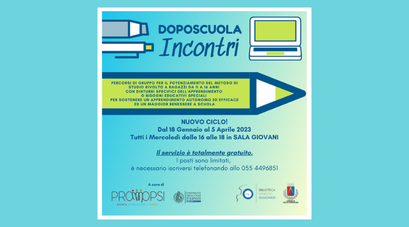 Secondo ciclo del Doposcuola Incontri
