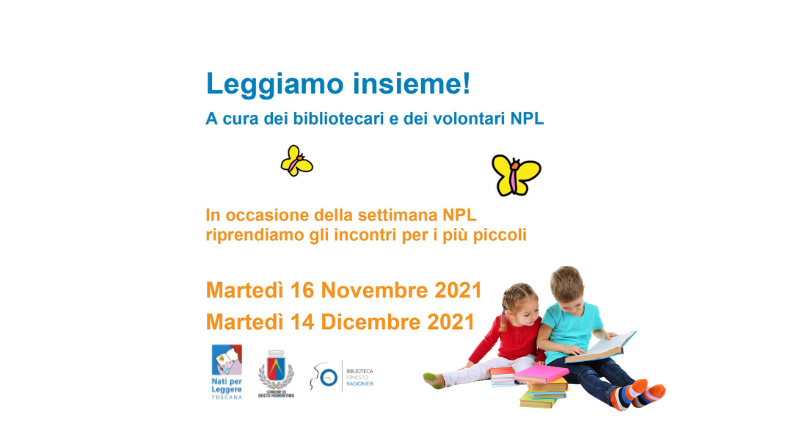 Tornano gli appuntamenti di Nati per Leggere!