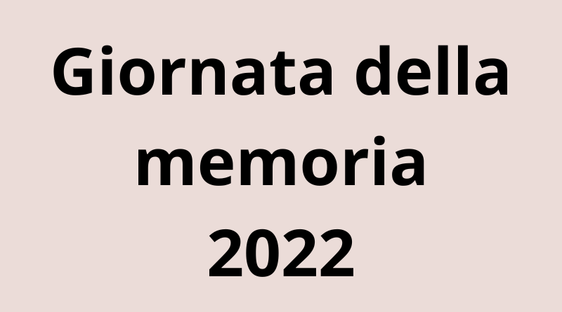 Bibliografia Giornata della Memoria